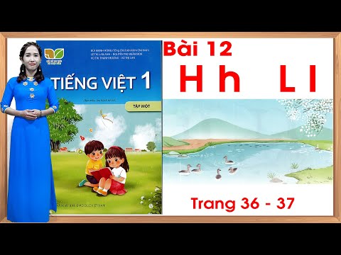 Tiếng việt lớp 1 kết nối tri thức bài 12
