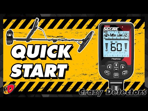 Nokta Triple Score / Score 3 Metal Detector [Tutorial Quick Start — Step by Step]
