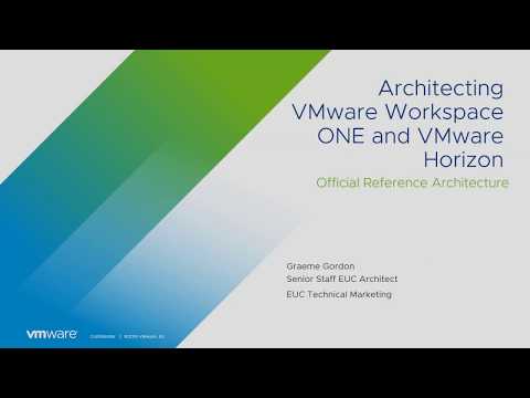 Architecting VMware Workspace ONE and VMware Horizon Introduction