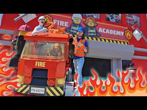 🚒 Fire Academy at LEGOLAND® 🔥Fire Truck Song - Kingdom Kids Zone, Sing With Me - Handyman Hal - Music for Kids