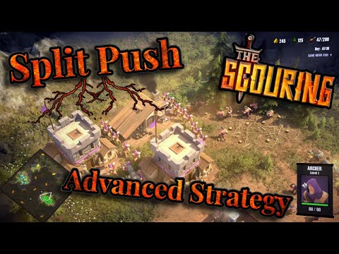 The Power of Split Pushing! Advanced Strategy in 1v1 Ranked - The Scouring (Demo)
