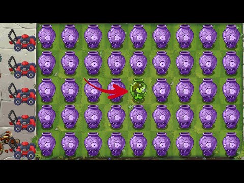 VASEBREAKER ENDLESS: LEVEL 348-349 - Team Pea Plants Power-Up! in Plants vs Zombies 2