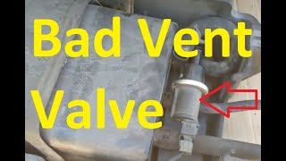 Symptoms of a Bad EVAP Vent Valve Solenoid and how Test if it Has Failed