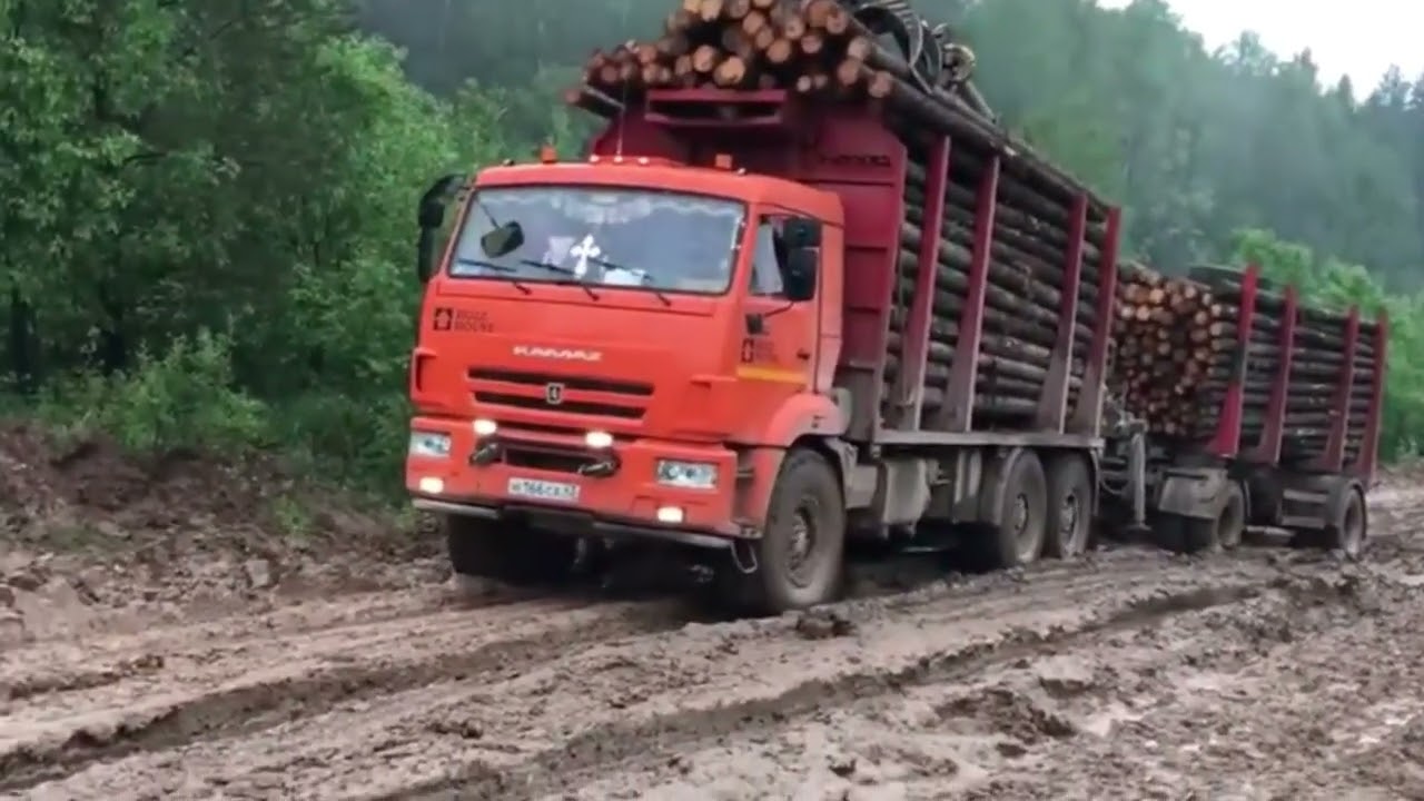 Heavy Truck vs. Slippery Red Clay Hill: Can It Make It Up?