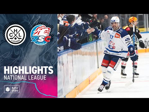 Lugano vs. ZSC 1:4 – Highlights National League