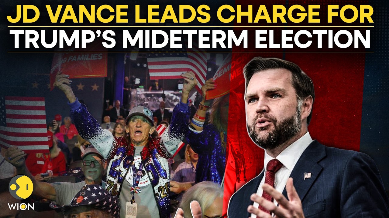 LIVE: JD Vance Takes Charge, Rallies For Trump Base Ahead Of Midterm Showdown