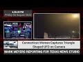 Connecticut Woman Captures Triangle Shaped Ufo On Camera