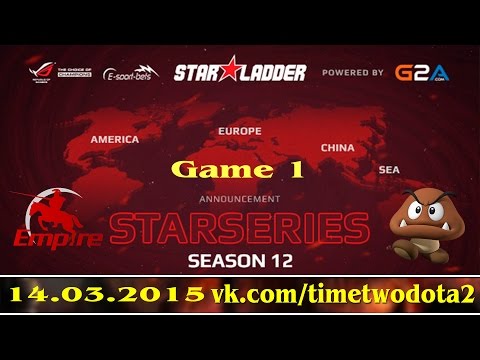 Team Empire vs Goomba #1 (bo3) (Ru) | SLTV Season 12 EU Group B  (14.03.2015)