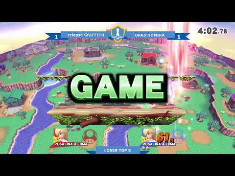 [SAC U #4] RLPS|Griffith (Cloud/Rosalina) vs Orks|Homika (Rosalina) - Losers Top 8