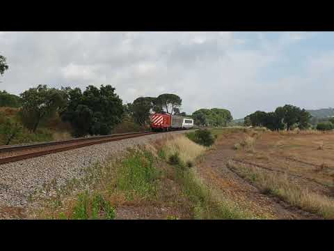 Comboio n.º 31303 (Ensaios de Compatibilidade Eletromagnética) - Vale de Cortiças