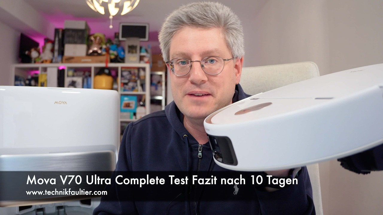 Mova V70 Ultra Complete Saugroboter Test Fazit nach 10 Tagen