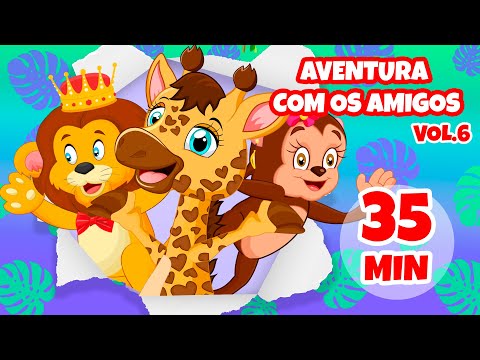 Aventura com os Amigos da Giramille Vol. 6 - Giramille 35 min | Desenho Animado Musical