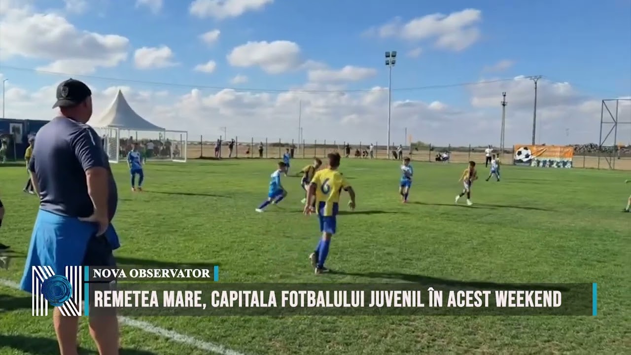 Remetea Mare, capitala fotbalului juvenil în acest weekend