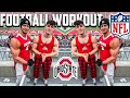 COLLEGE FOOTBALL WORKOUT AND HEAVY SQUAT DAY!!