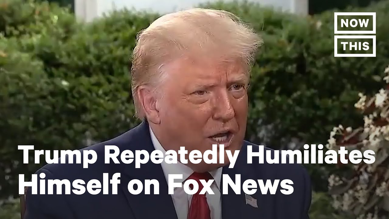 Trump Humiliates Himself Repeatedly in Interview with Fox News | NowThis