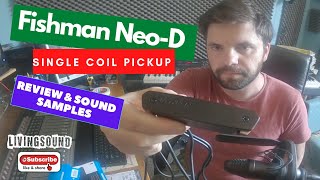 Video thumbnail for Fishman Neo-D | Single coil pickup for acoustic guitar | Review, unboxing & sound sample by LIVINGSOUND