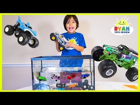 Ryan Truck Car Wash with learning colors and number counting