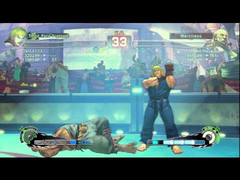 DanLe123 [Ken] Vs Matt-Hazard [Gouken] SSF4 AE 2012 Ranked Matches - PSN