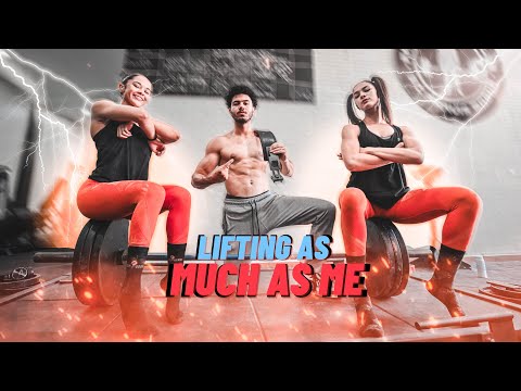 F GYM M3a AYATE & JANATE - حصة كاملة deadlifts 🥵 NEW PR 🔥