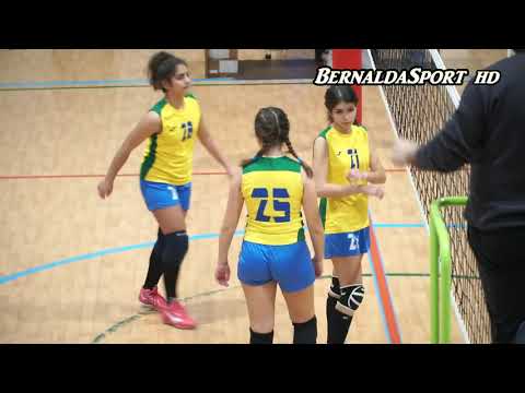 Camarda Volley Bernalda - Volley Matera Under 14 5 giornata 7 Febbraio 2020 HD