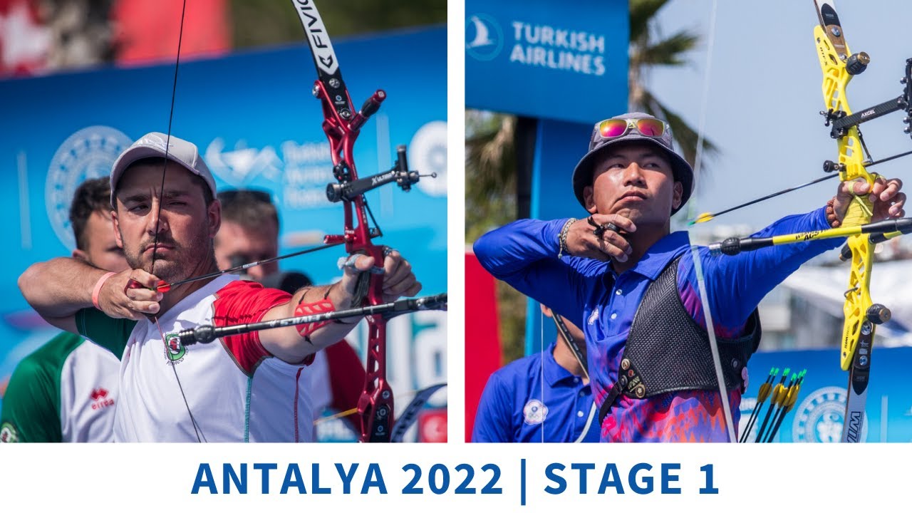 Italy v Chinese Taipei – recurve men team gold | Antalya 2022 World Cup S1
