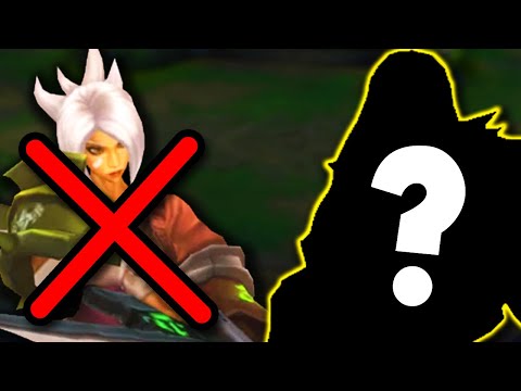 They banned out my Riven, so I got revenge with my Secret Pocket Pick..