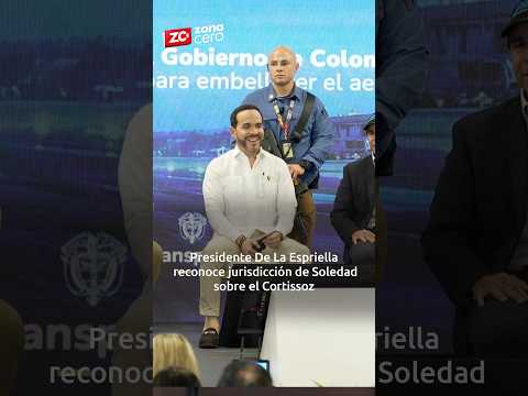 Presidente De La Espriella reconoce jurisdicción de Soledad sobre el Cortissoz | Generales | ZC