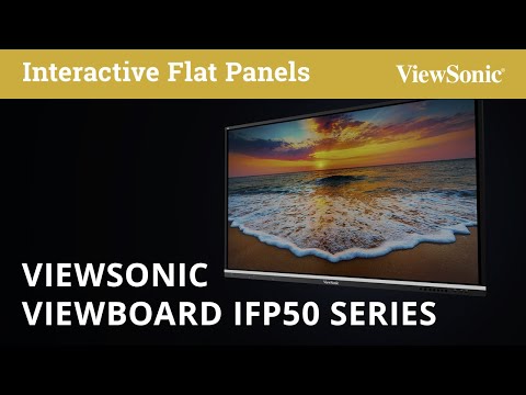 Viewsonic Interactive Flat Panel IFP5550-3