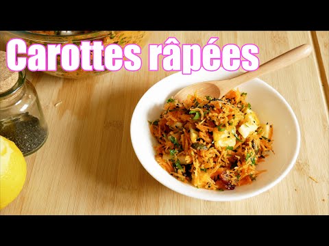 Carottes râpées de ma MAMAN 🥕
