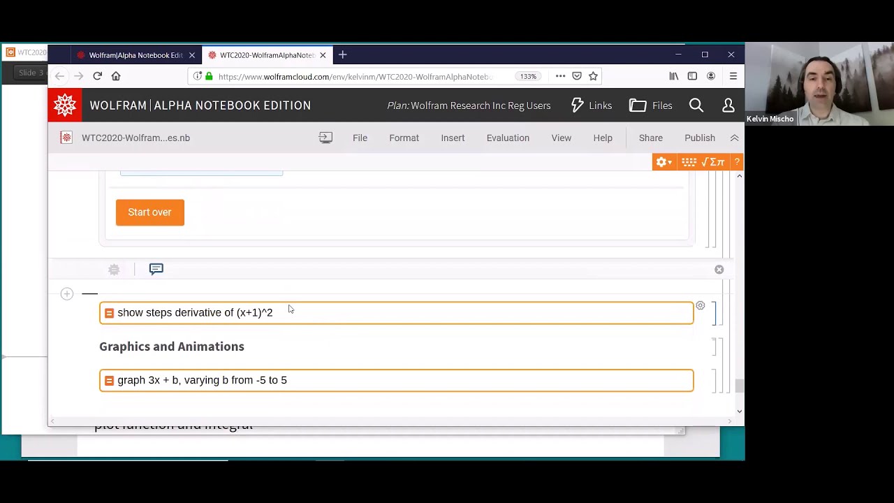 Wolfram|Alpha Notebook Edition General Overview