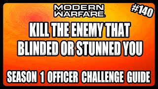 &quot;Kill the enemy that blinded or stunned you 3 times&quot; FASTEST and EASIEST Way! (Challenge Guide) #140