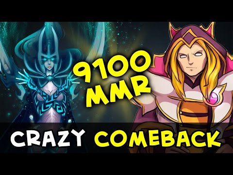 9000 MMR epic comeback — w33 vs Madara