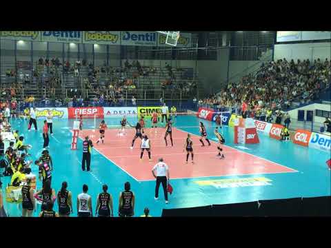 Dentil Praia Clube x SESI São Paulo - Superliga Feminina de Vôlei 17/18 RETURNO