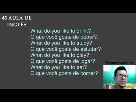 45 AULA - INGLÊS INTERATIVO