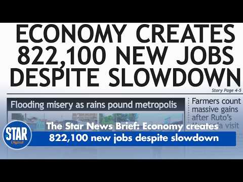 Economy creates 822,100 new jobs despite slowdown