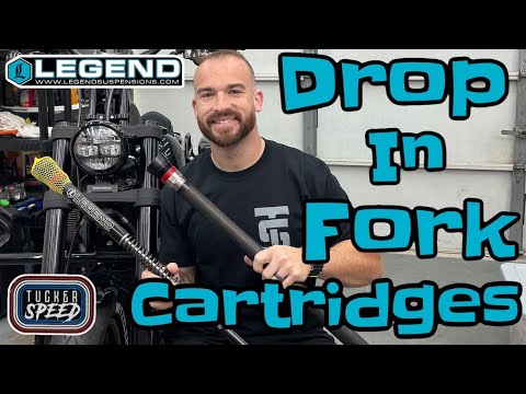 Legends Axeo Fork Cartridge inserts INSTALL on an M8 Low Rider S