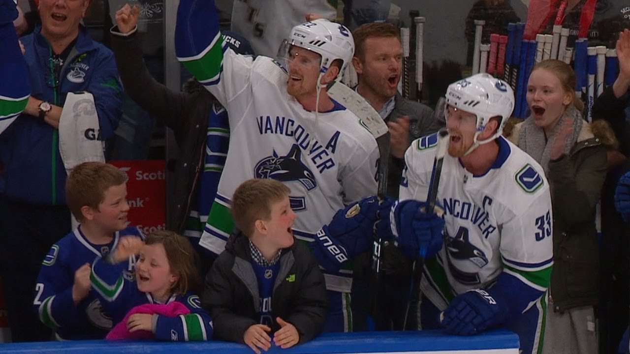 Vidéo: Une autre FIN digne d'HOLLYWOOD pour les Sedin...