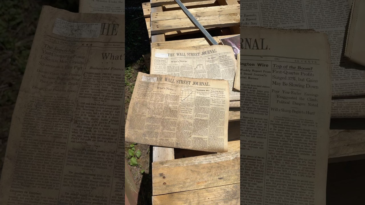 Wall Street Journal 1979 - Sound Familiar? 🤣