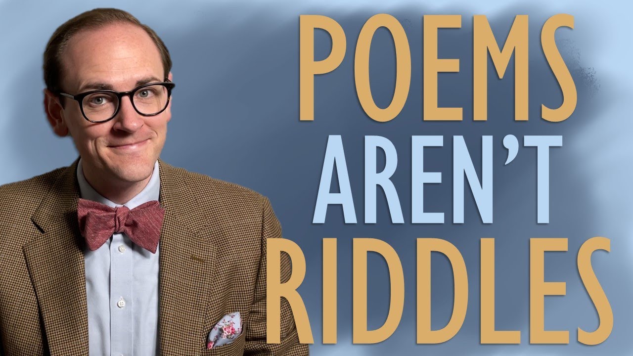 How to Read (and Even Enjoy) Poetry