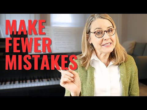 What to Do About Mistakes When You Practice Piano