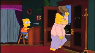 The Simpsons S08E05 - Bart Works In Burlesque House  | Spring In Springfield  #thesimpsons #cartoon