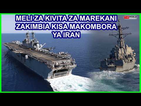 MELI ZA KIVITA ZA MAREKANI ZATIMUA MBIO KISA MAKOMBORA YA BALISTIKI YA IRAN