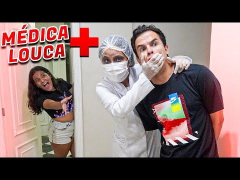 A MÉDICA LOUCA INVADIU A MANSÃO E PEGOU O LUIZ - JULIANA BALTAR