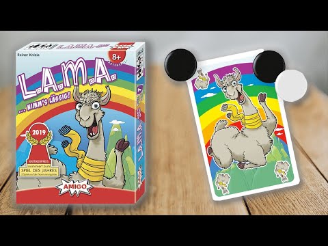 LAMA ...nimm's lässig (L.A.M.A.) - Spielregeln TV (Spielanleitung Deutsch) - Amigo Spiele