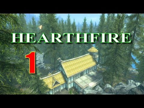Skyrim HEARTHFIRE DLC Walkthrough - Part 1, The Falkreath Lakeview Challenge