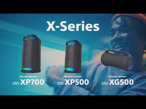 Sony XP500 X-Series Bluetooth Wireless Party Speaker with True DUO Dual Wireless Microphone System