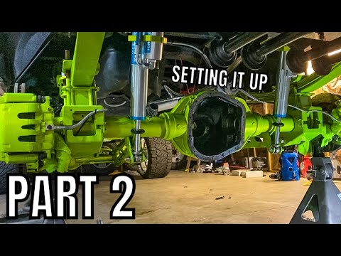 REGEARING MY F250 REAR AXLE | STERLING 10.5 IN DEPTH | PART 2