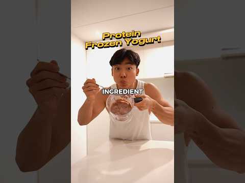 4 Ingredient High Protein Frozen Yogurt 🍨