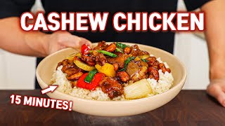 15 Minute Cashew Chicken Recipe That Will Change Your LIFE!