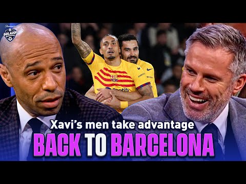 Thierry Henry, Micah & Carragher REACT as Barcelona take advantage | UCL Today | CBS Sports